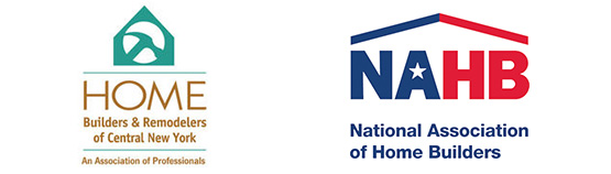 We are members of the National Home Builders Association and the CNY Home Builders Association