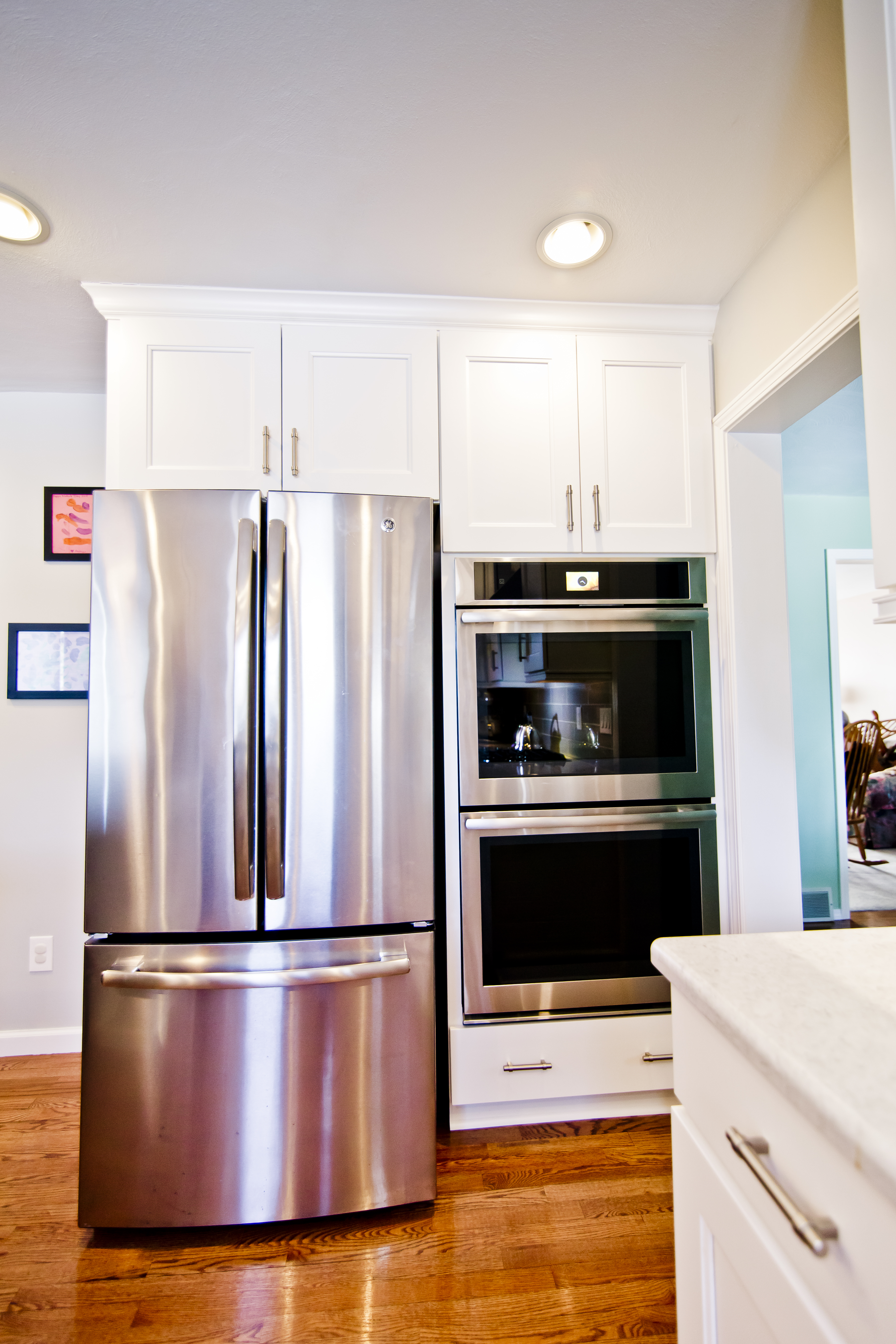 Kitchen remodel wall oven onondaga hill ny